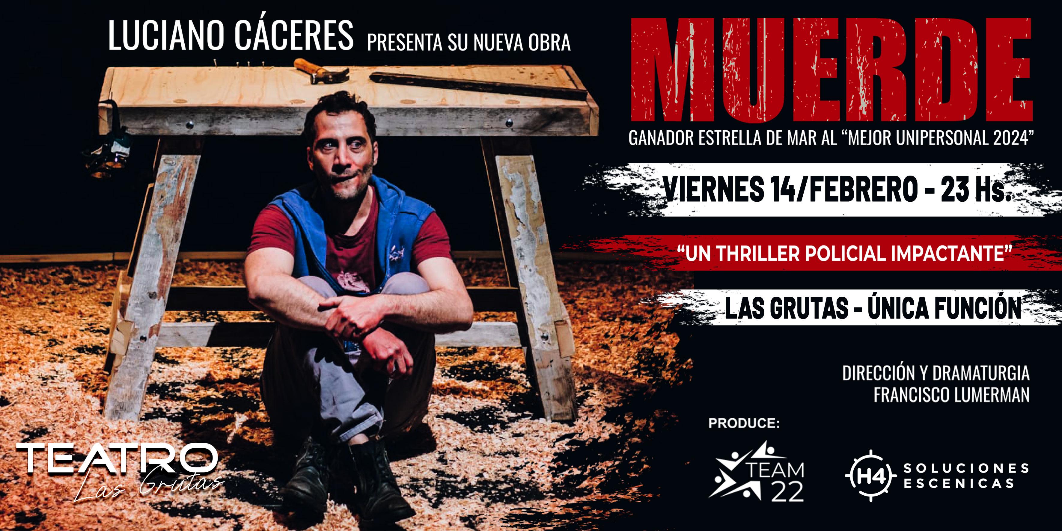 Luciano Cáceres en MUERDE
